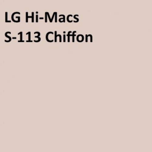 Lg hi macs s 113 chiffon